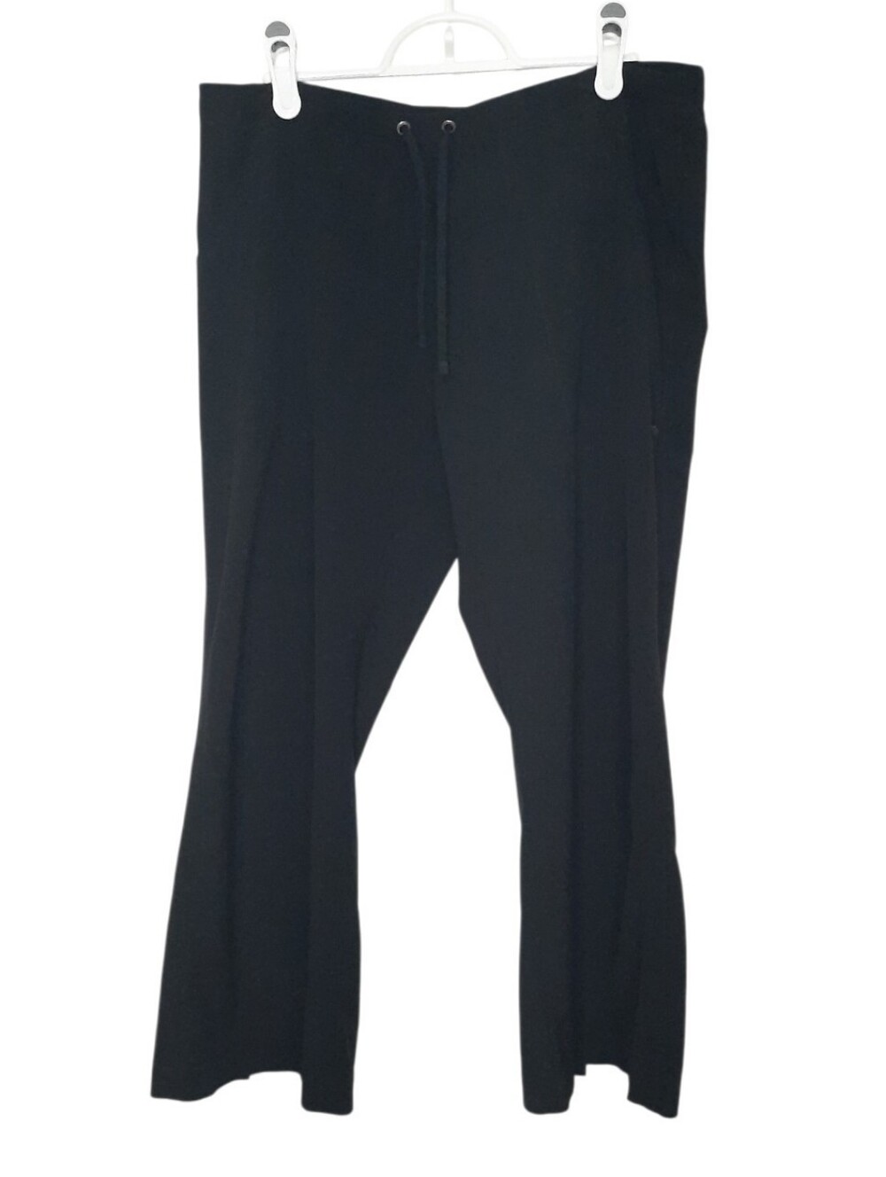 Patagonia Black Cropped Capris Hiking Pants Pockets DrawTie Waist Womens Size 6